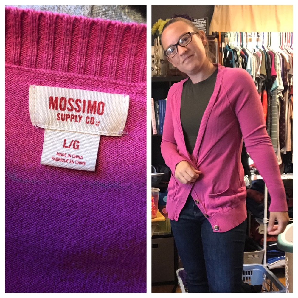 Pink Cardigan
